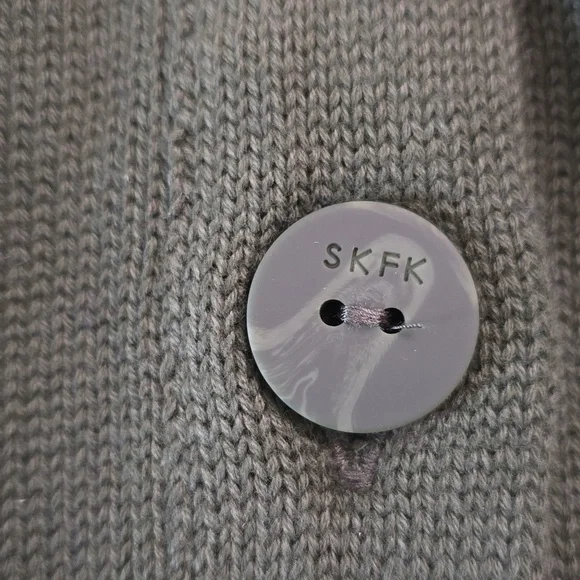 SKFK Harria Sweater, Deep Green Size 10 - Picture 4 of 8